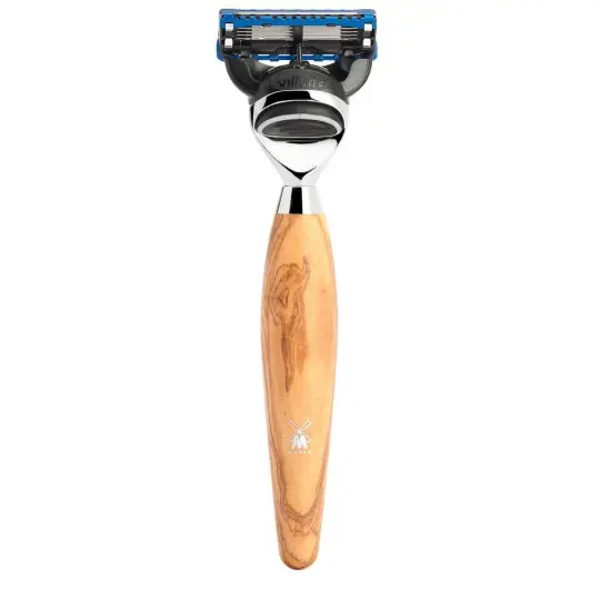 MÜHLE KOSMO Gillette® Fusion™ Razor, Olive Wood