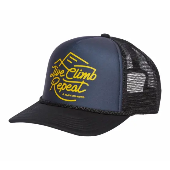 Flat Bill Trucker Hat