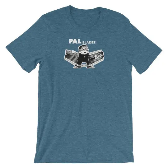 Vintage PAL Advert Short-Sleeve Unisex T-Shirt
