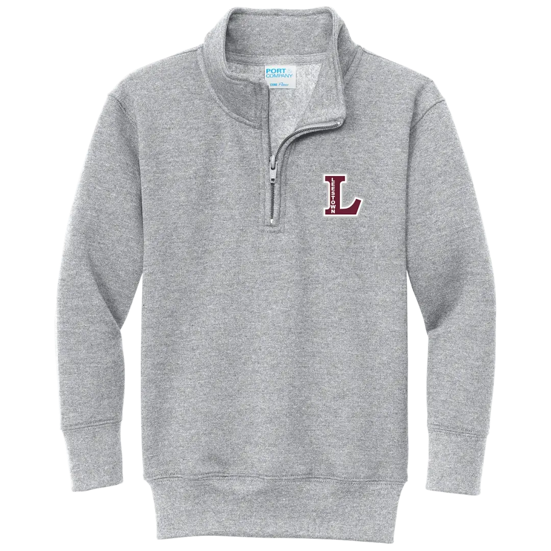 LMS PTSA PC78YQ Youth 1/4 Zip Pullover