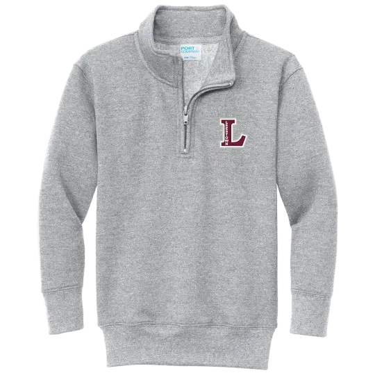 LMS PTSA PC78YQ Youth 1/4 Zip Pullover