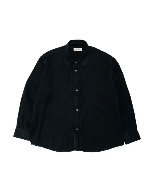 mfpen Gambler Shirt Black Fuzz Tencel
