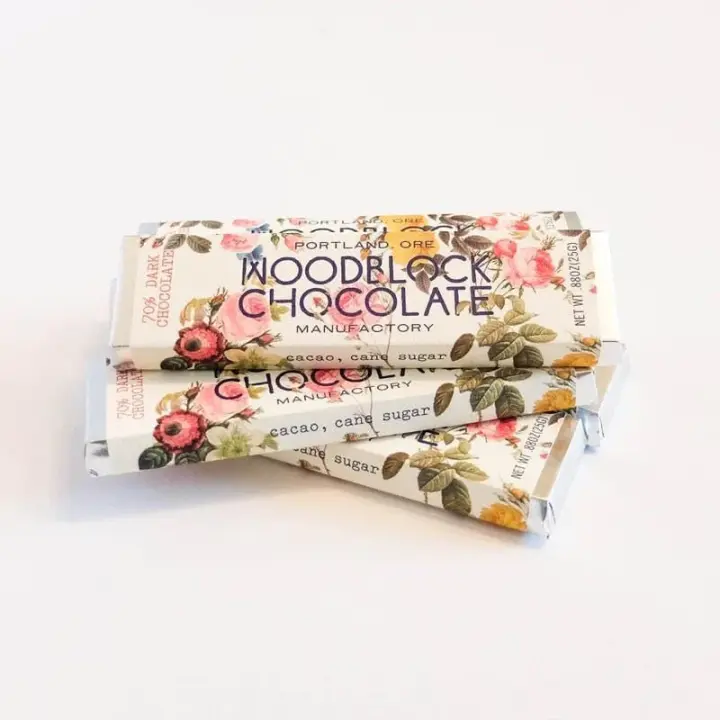 Double Origin Chocolate Bar - Floral Wrapper