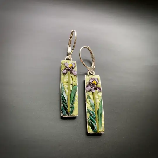 Iris Earrings