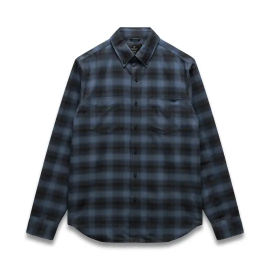 Cotton Plaid Site Standard Shirt