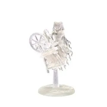 Ghostly Spinner at the Wheel Miniature