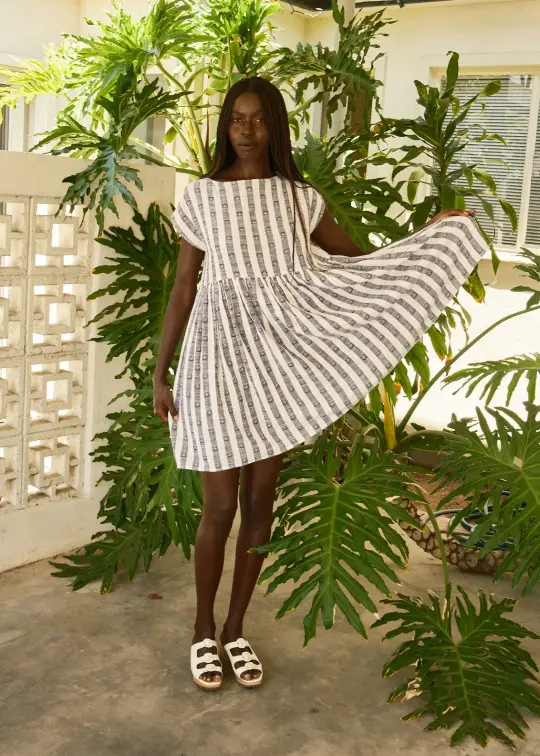 mini float dress | summer 26 | sketch
