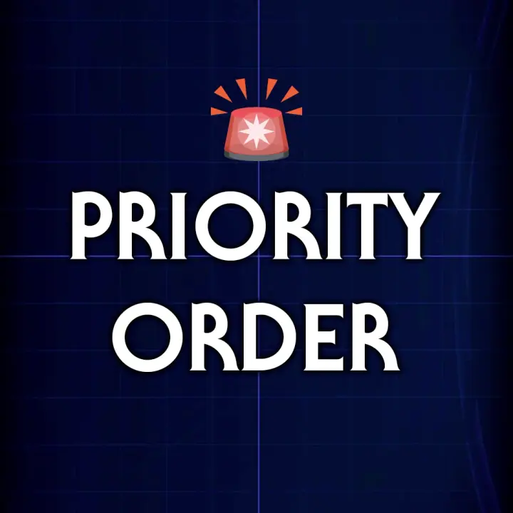 PRIORITY ORDER (please read description)
