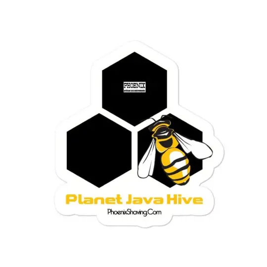 Planet Java Hive Vinyl Sticker | Available in 3 Sizes