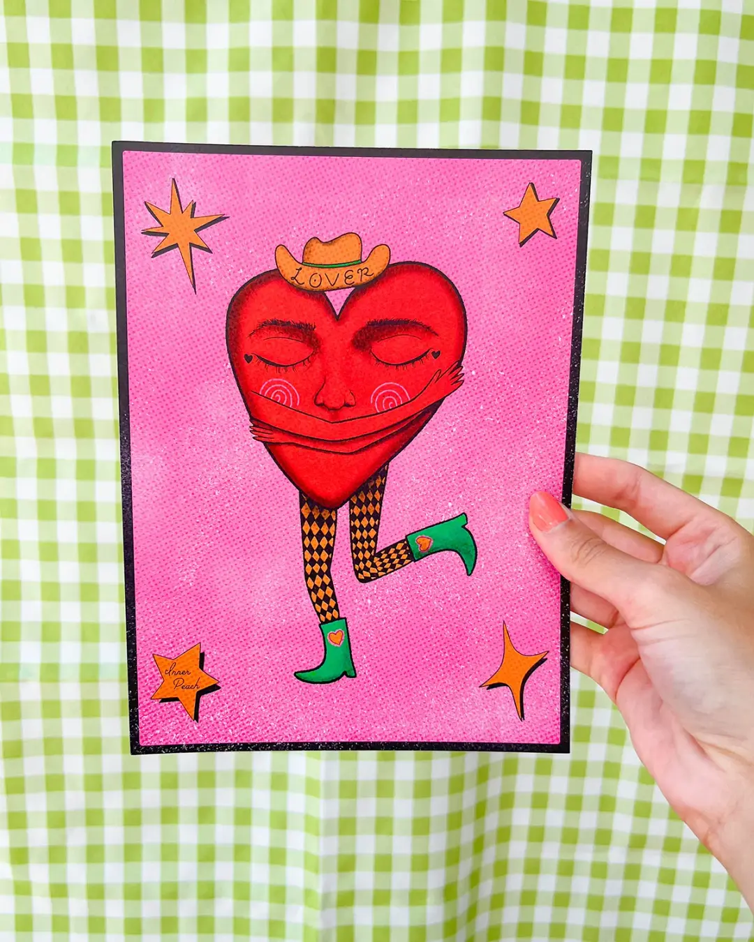 Western Lover Mini Print
