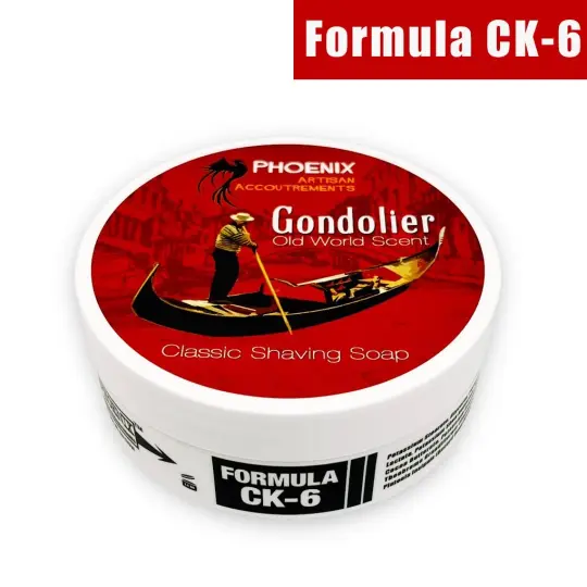 Gondolier Artisan Shave Soap | Ultra Premium Formula CK-6