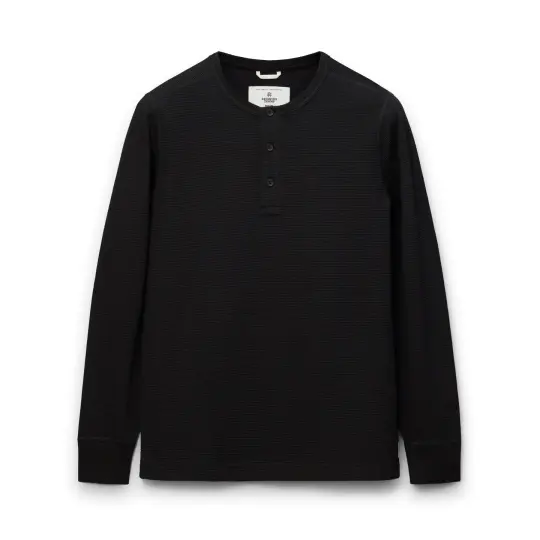 Lightweight Waffle Standard Henley