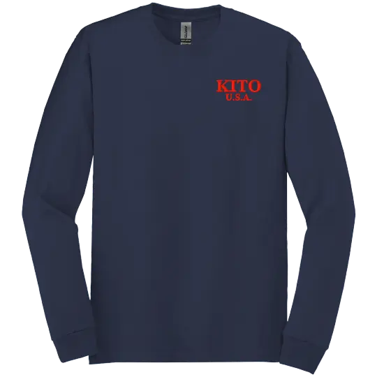 Kito U.S.A. 5400 Gildan Heavy Cotton Long Sleeve Tee