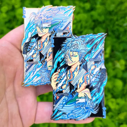6 of Clubs Pin (Pearl Card)