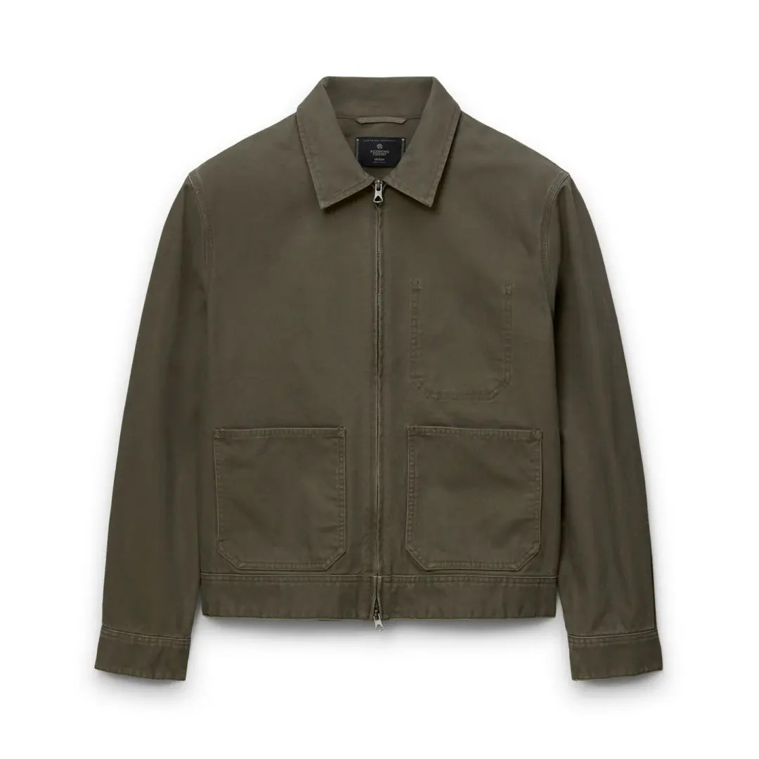 Cotton Canvas Grounds Jacket