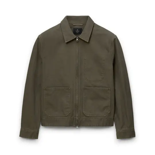 Cotton Canvas Grounds Jacket
