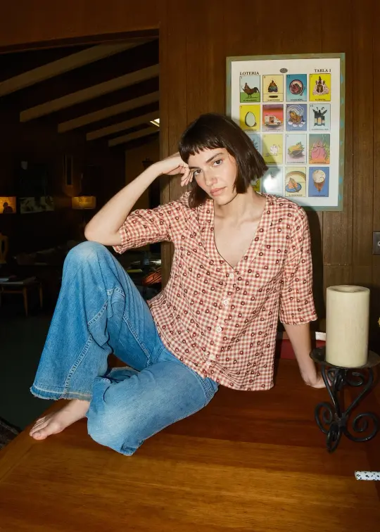 bree blouse | pre fall 26 | sandbox