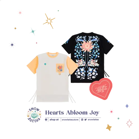 Hearts Abloom - Joy T-shirt