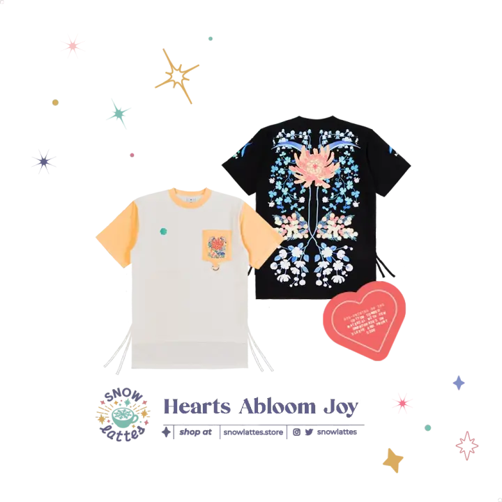 Hearts Abloom - Joy T-shirt