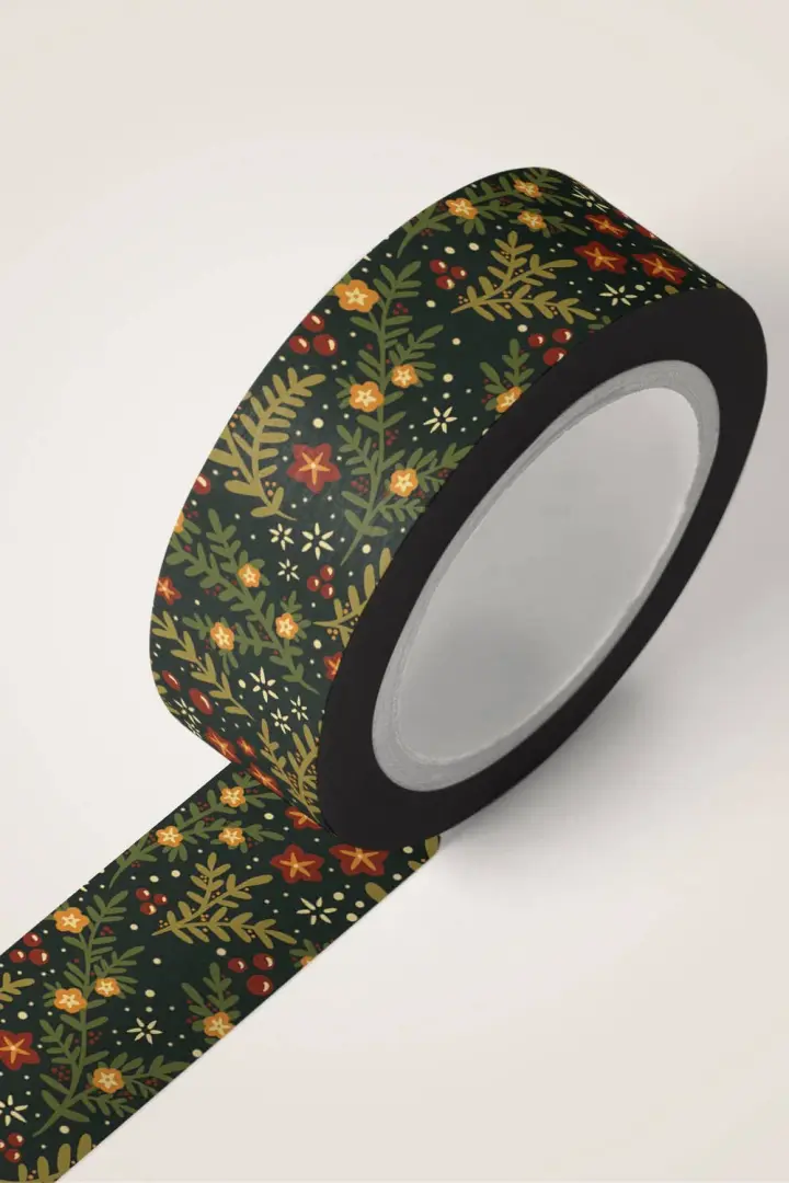 Illuminated Flora Washi Tape