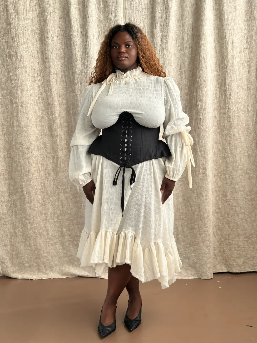 FW '26: The Chamber Dress Ivory (Pre-Order)