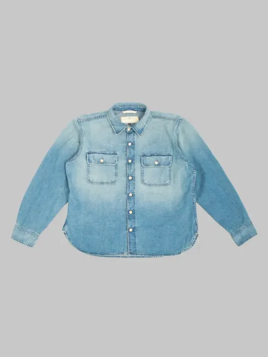 Rogue Territory Field Shirt Washed Out Indigo