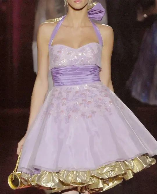 Dreamy Contrast Applique Women's Homecoming Dress Lavender Corset Short Prom Dress Birthday Dress RS2847