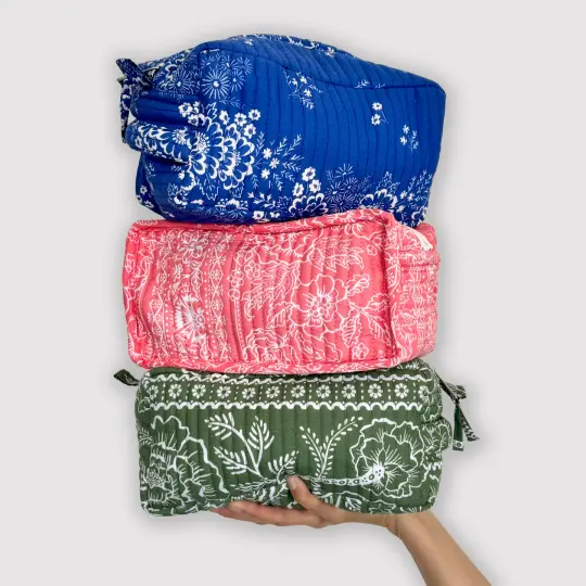 Quilted Bandana Pouch (PRE-ORDER FEBRUARY DELIVERY)