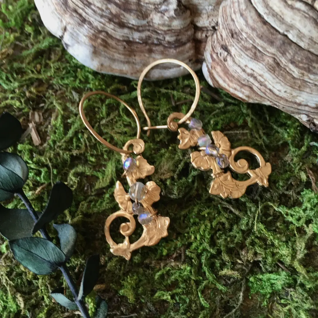 Crystal Vinery Hoops