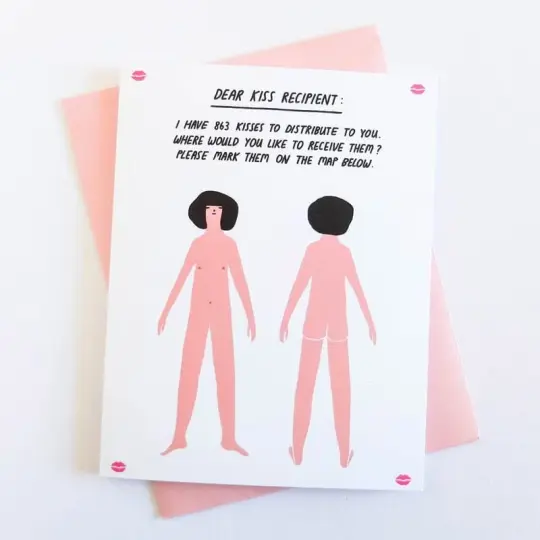 Kiss Recipient Card