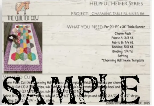 Helpful Heifer Charming Runner #6