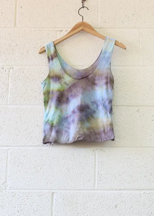 OOAK - Eos Cropped Shirt / S / Tissue / Ice Dye (424)