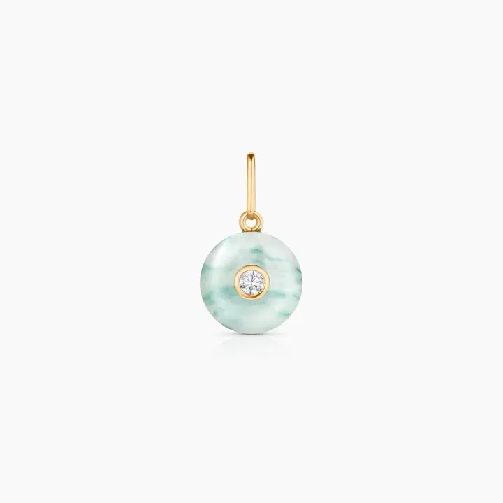 Bon Bon Green Dot Charm