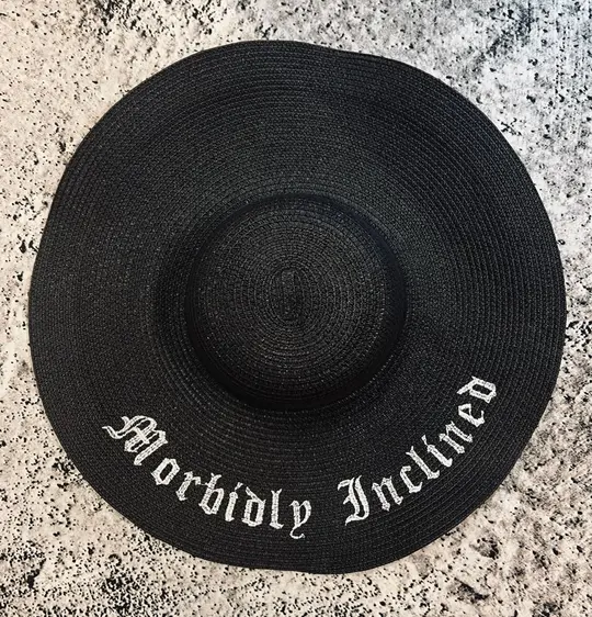 Morbidly Inclined XL Brim Floppy Sun Hat