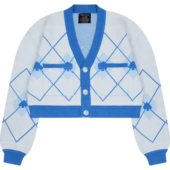 Amu Spade Cropped Cardigan