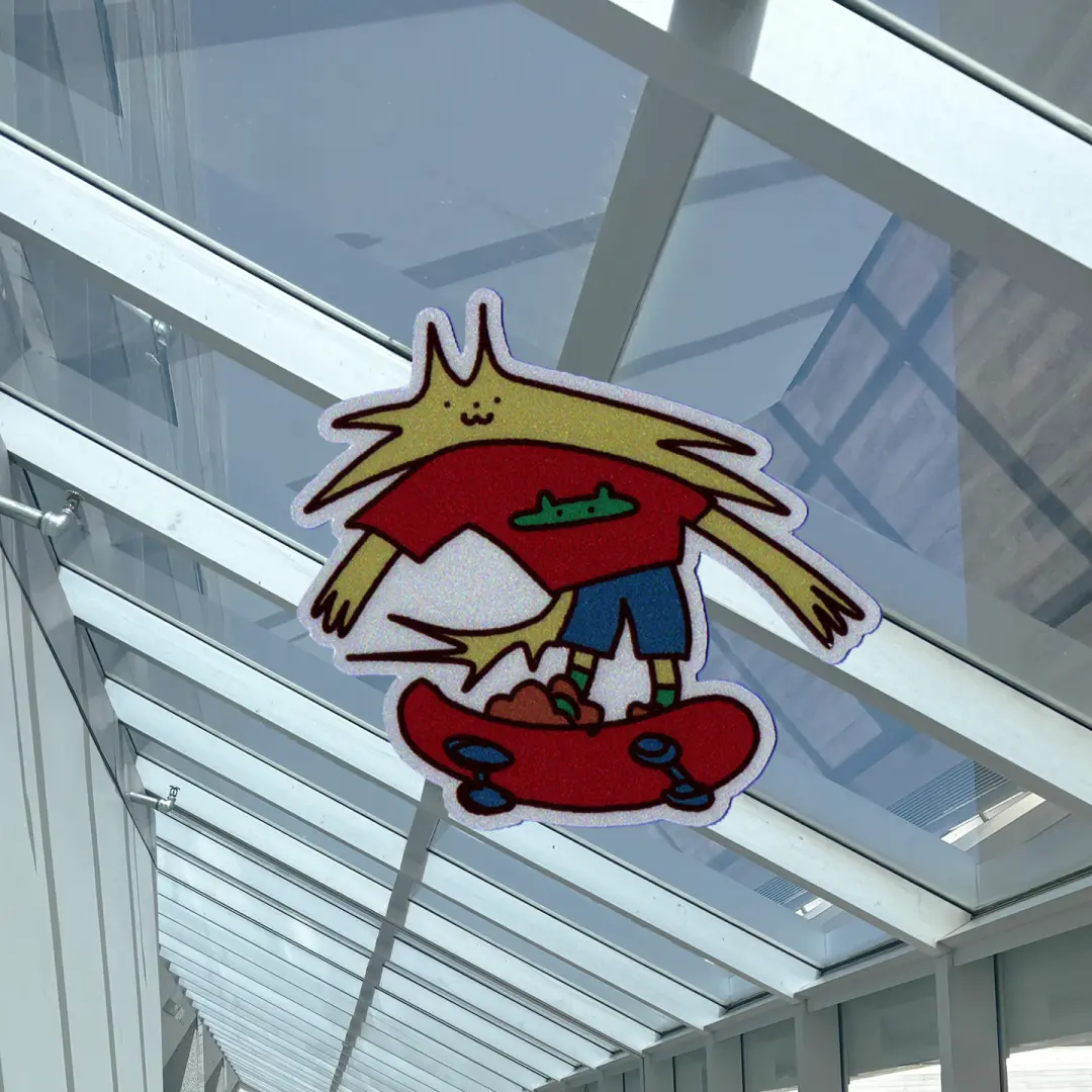 skateboard sticker