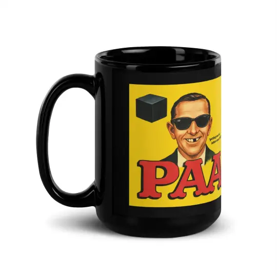 PAA "Mad ol' DB" Black Glossy Classic Diner Mug | Available In Multiple Sizes!