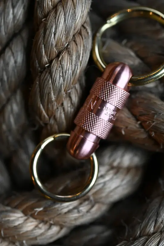 Ship John - Solid Copper Key Rive