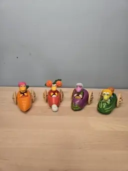 VTG 1988 McDonald's Happy Meal Toys Jim Henson's FRAGGLE ROCK Complete