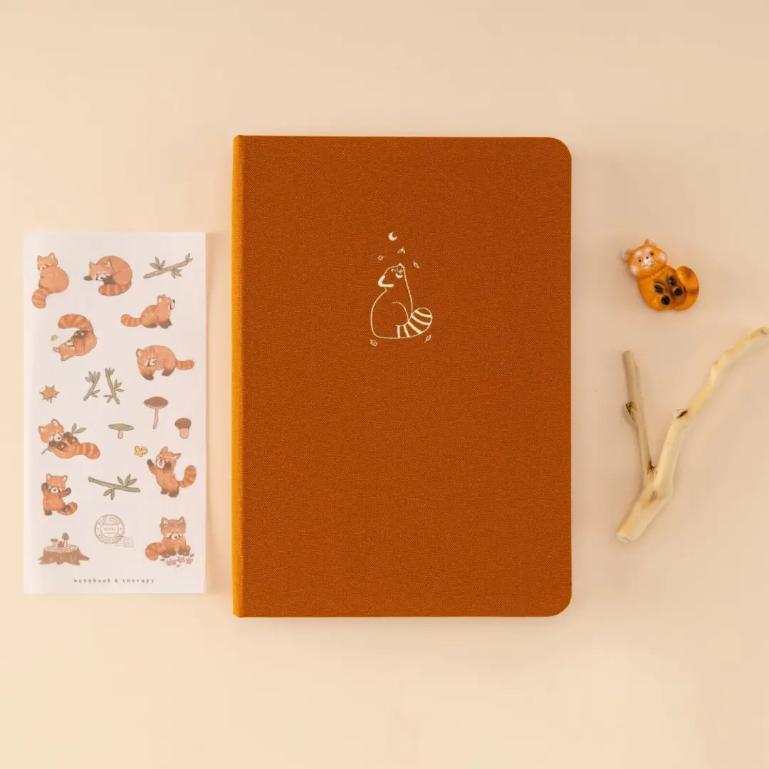 Tsuki ‘Red Panda’ Limited Edition A5 Bullet Journal ☾