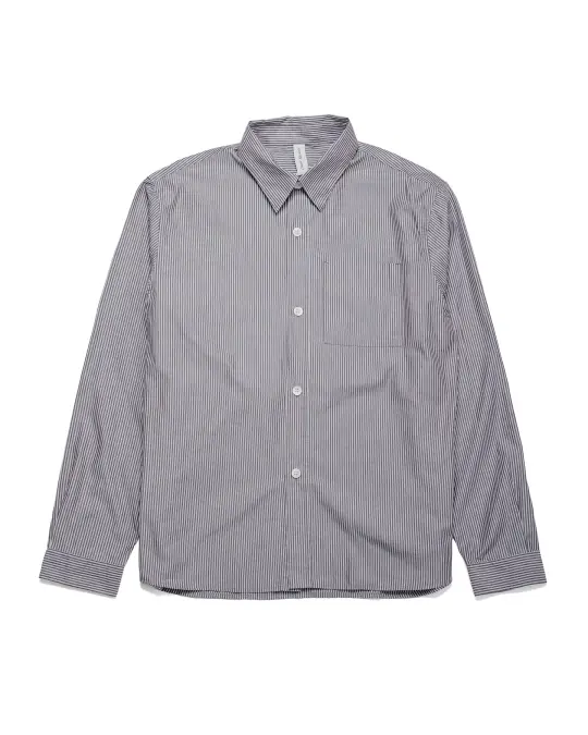 Another Aspect Another Shirt 4.0 Grey/White Stripe