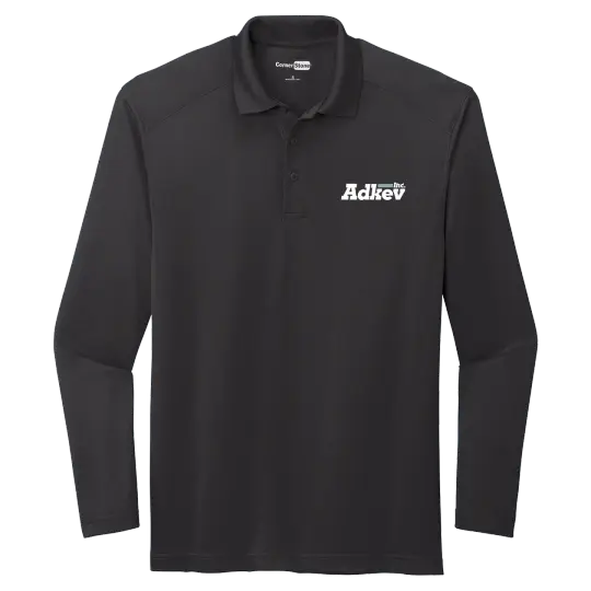 Adkev Employee CS418LS CornerStone Lightweight Long Sleeve Polo