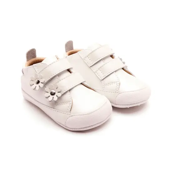 Flower Baby Shoes - Nacardo Blanco (EU23 left!)