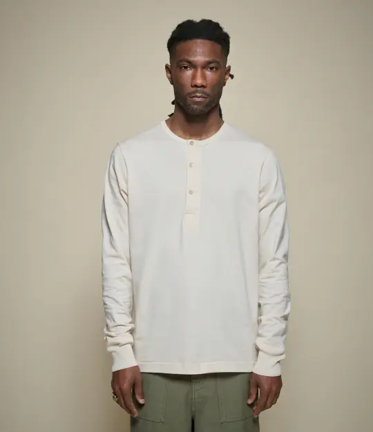 2M06 Mid-Century Machine Refined Fit Long Sleeve Henley