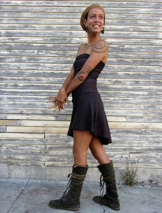 Love Me 2 Times Mullet Wanderer Mini Dress