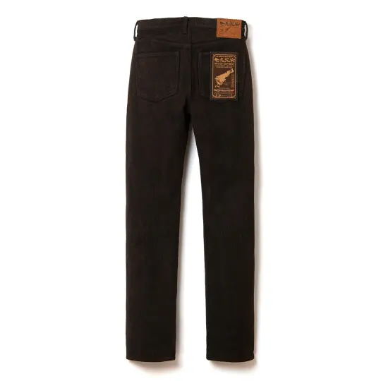 Amami Oshima Mud-Dyed Sashiko Jeans [1914] - Big Size