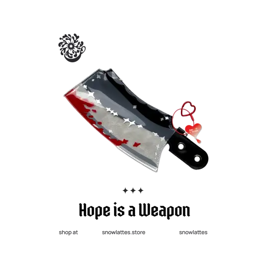 Hope is A Weapon – Cleaver Pouch