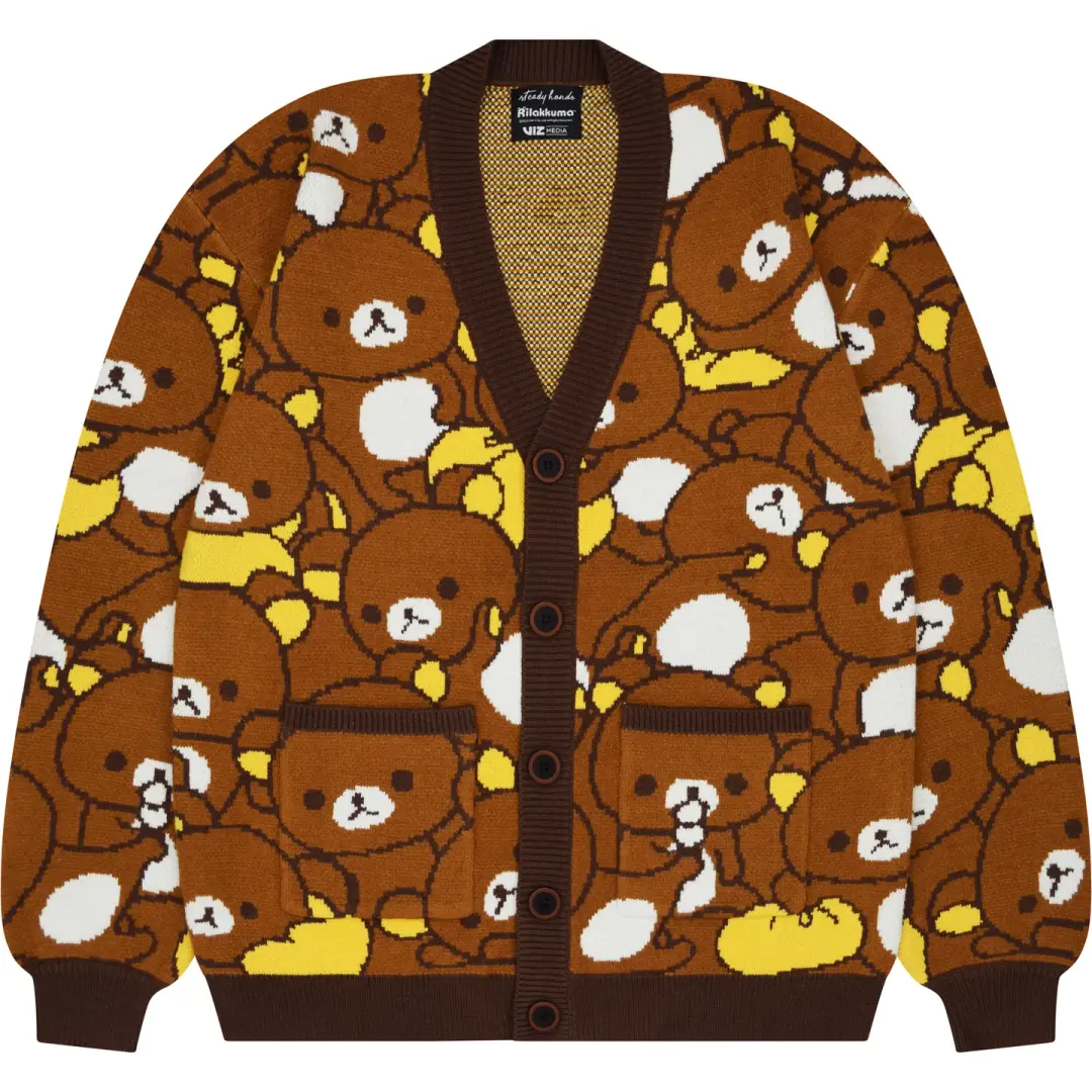 Stacked Rilakkuma Cardigan