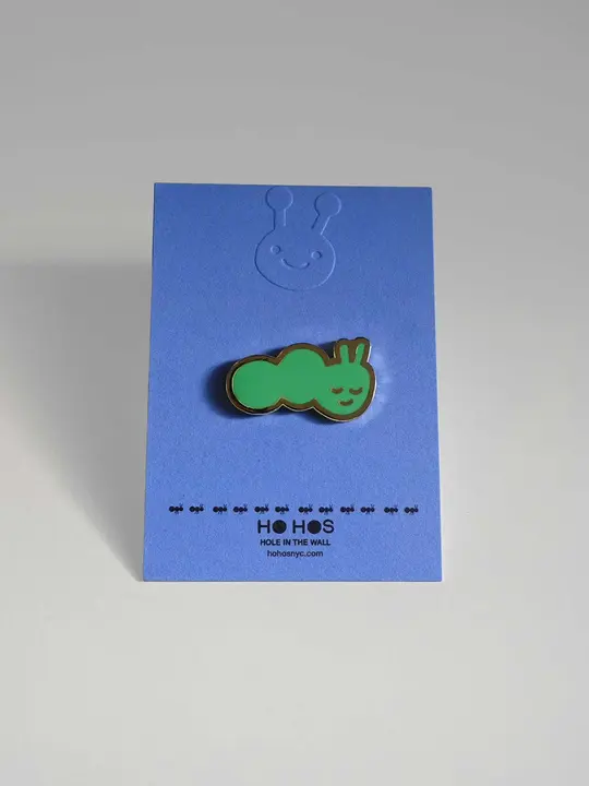 "Caterpillar" Enamel pin