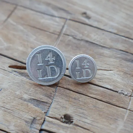 14th Light Dragoons Button (British) 1812-1815